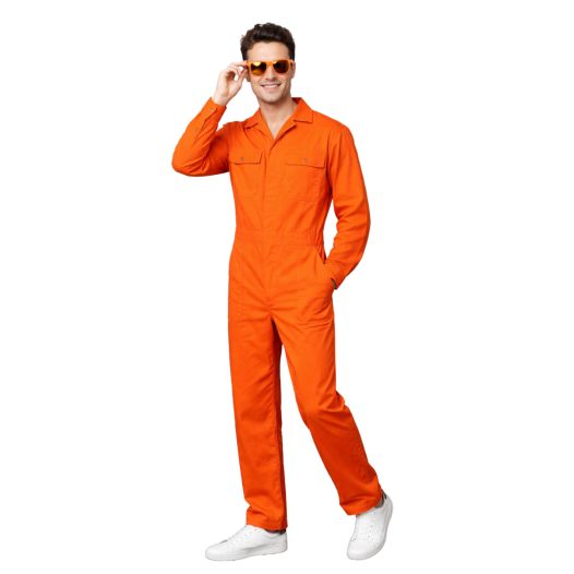 Oranje Overall maat XL