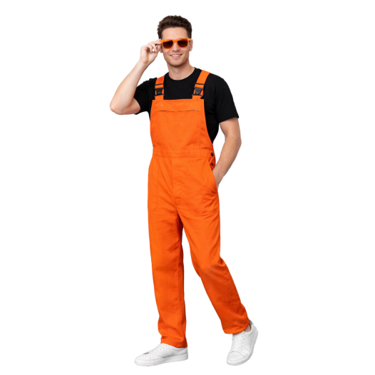 Oranje Tuinbroek maat M