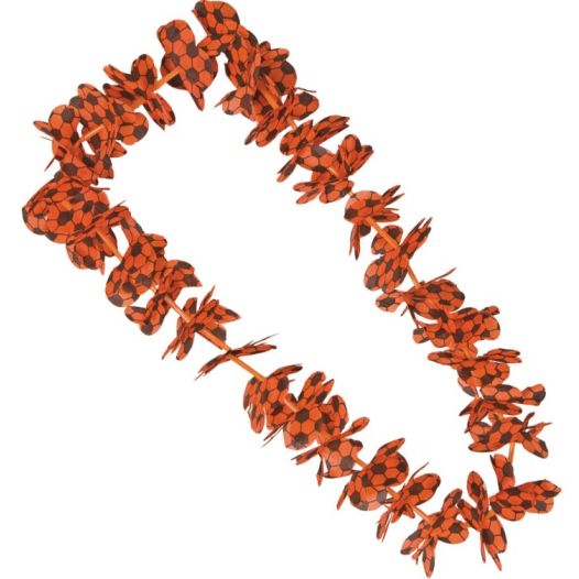 Oranje voetbal Hawaï krans
