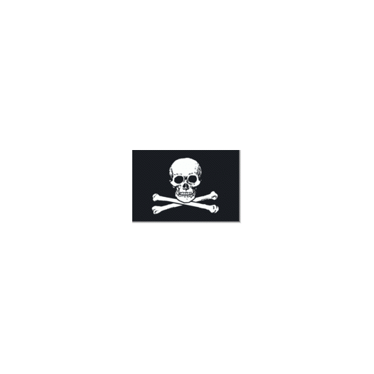 Piratenvlag 100x150cm XL