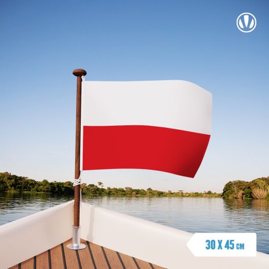 Vlag Polen Poolse vlaggen 30x45cm gastenvlag