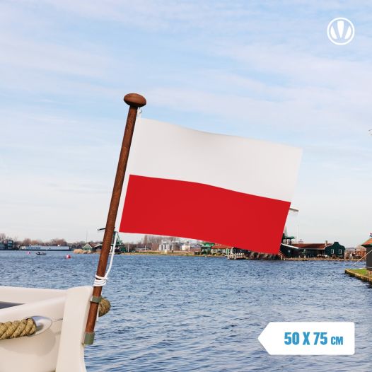 Vlag Polen, Poolse vlaggen 50x75cm