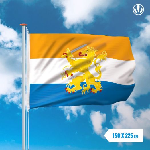 Prinsenvlag met wapen 150x225cm