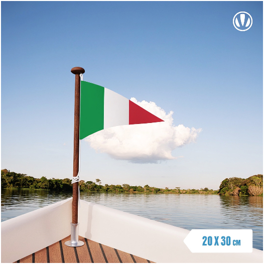 Puntvlag Italië 30x45cm