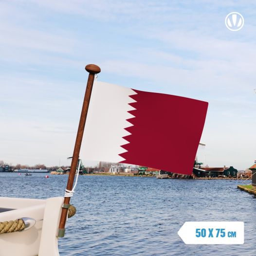 Vlag Qatar 50x75cm