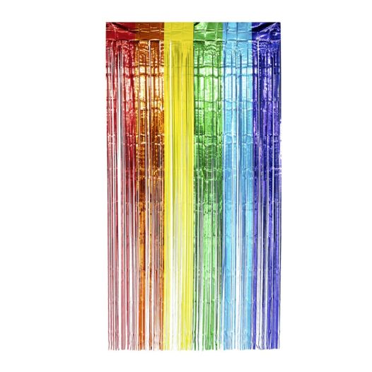 Regenboog deurgordijn