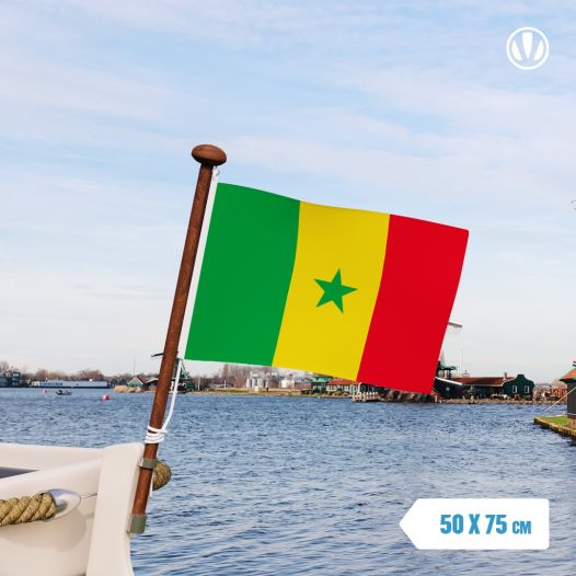 Vlag Senegal 50x75cm
