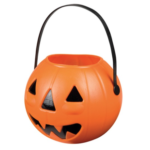 Halloween lampion pompoen plastic