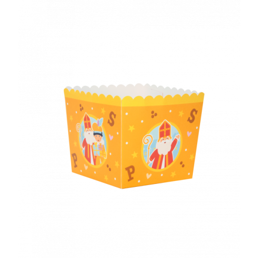 Sinterklaas bakjes papier 6 stuks