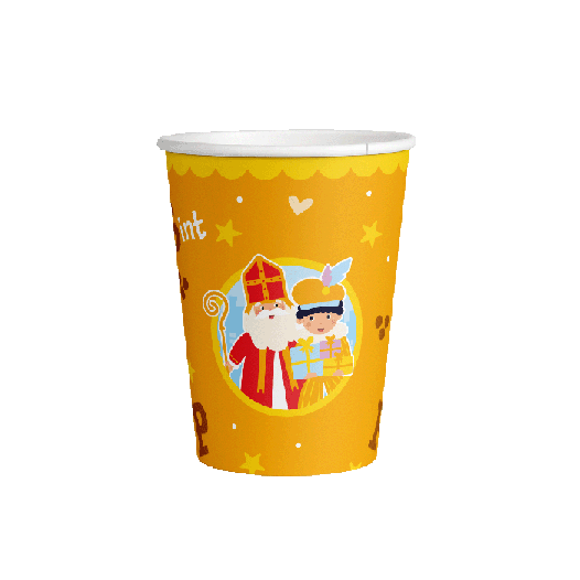 Bekertjes Sinterklaas - 8 stuks