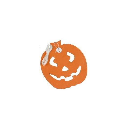 Halloween slinger papieren slinger Pompoen Oranje - 3m