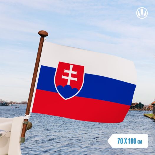 Vlag Slowakije 70x100cm - Spunpoly