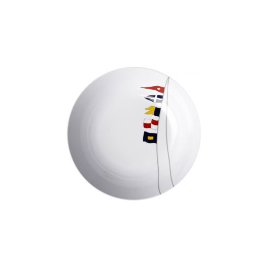 Soepbord 19cm Regatta seinvlaggen