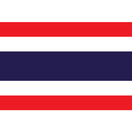 Vlag Thailand 30x45cm