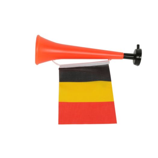 Toeter met Belgische vlag