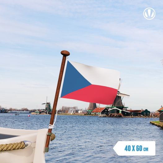 vlag Tsjechië 40x60cm