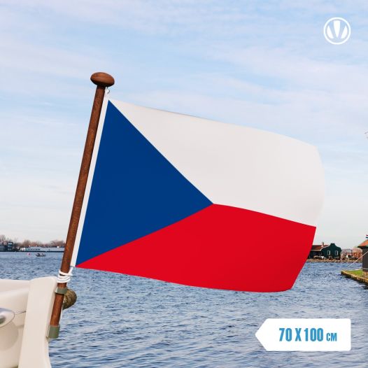 vlag Tsjechië 70x100cm - Spunpoly