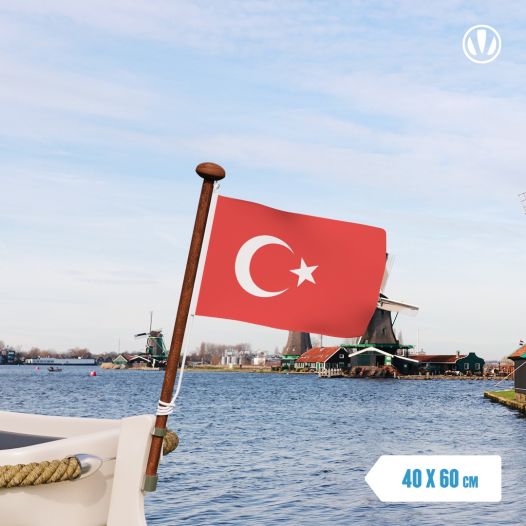 Turkse vlag | vlaggen Turkije 40x60cm gastenvlag