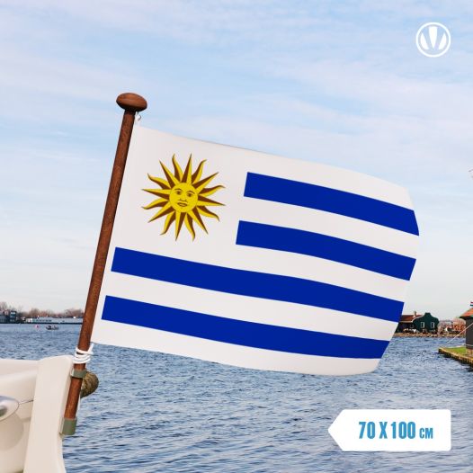 Vlag Uruguay 70x100cm
