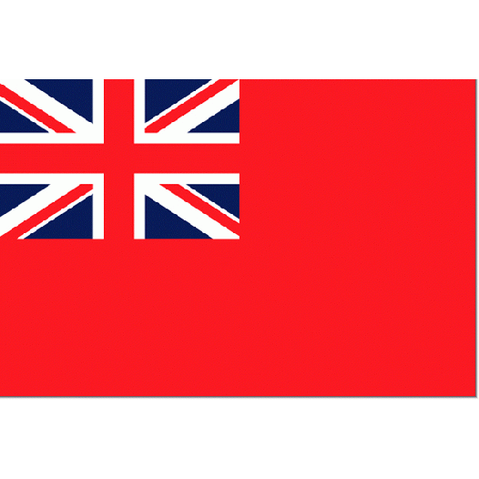Groot Brittannië koopvaardij vlag 50x75cm