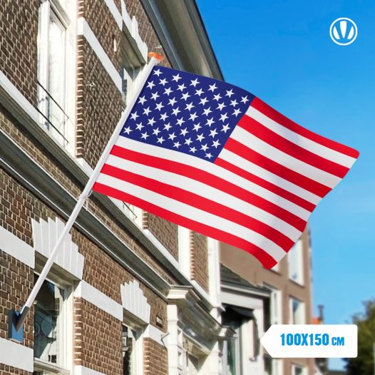 Amerikaanse vlag 100x150cm | vlaggen Amerika