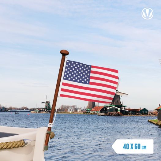Amerikaanse vlag 140x250cm | vlaggen Amerika