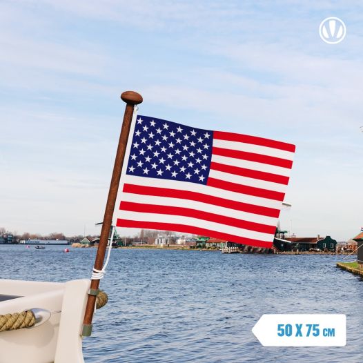 Amerikaanse vlag 50x75cm vlaggen Amerika