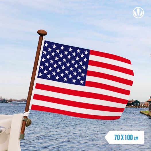 Amerikaanse vlag 70x100cm vlaggen Amerika