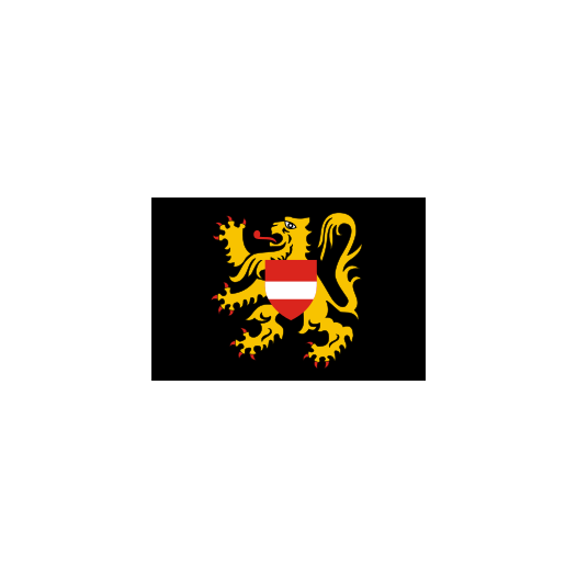 Tafelvlag Vlaams Brabant 10x15cm