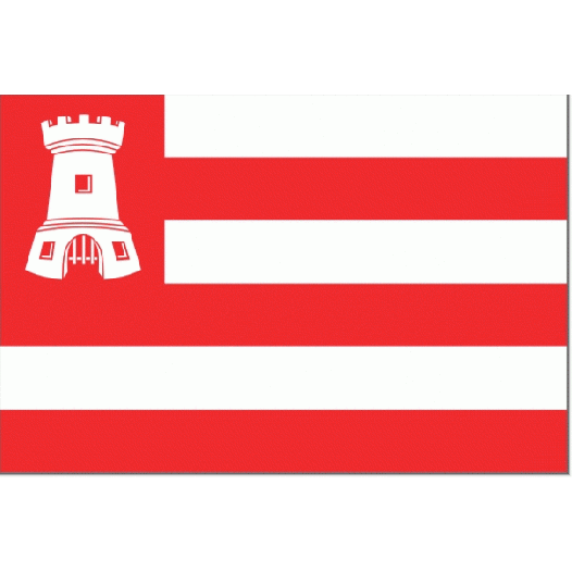 Vlag Alkmaar 120x180cm