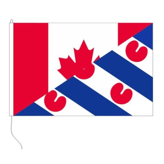 Vlag Canada Friesland 40x60cm