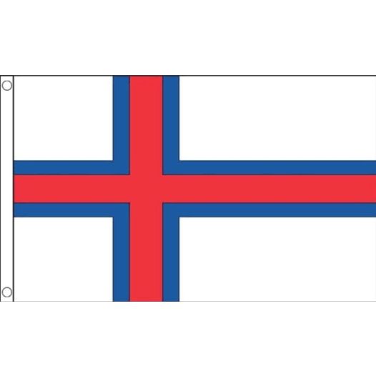 Vlag Faeroer Eilanden 90x150cm | Best Value