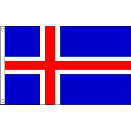 Vlag IJsland 60x90cm | Best Value
