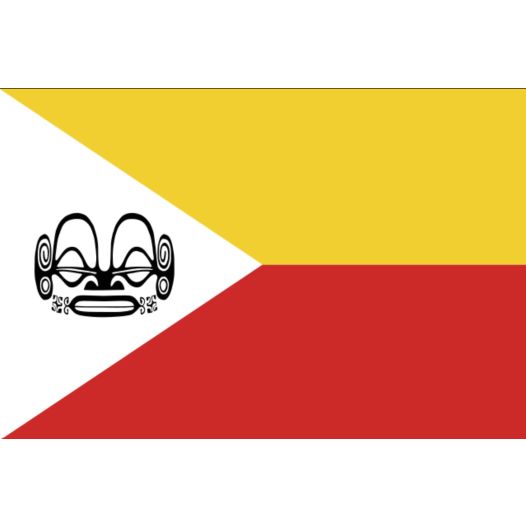 Vlag Marquesas 30x45cm