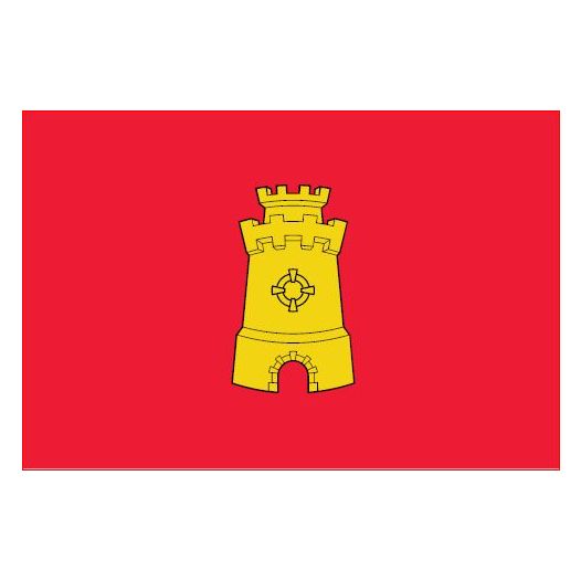 Vlag Middelburg 150x225cm
