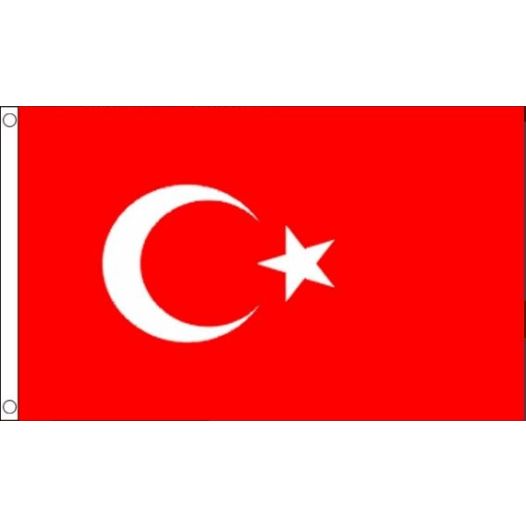 Turkse vlag balkonvlag 200x300cm Best Value