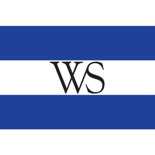 Vlag Weesp 30x45cm