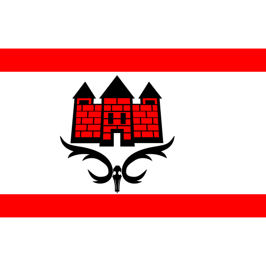 Vlag Ahrensburg 150x225cm