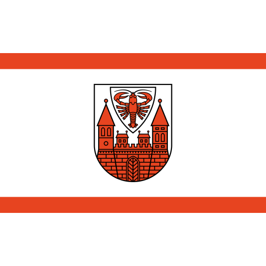 Vlag Cottbus 150x225cm