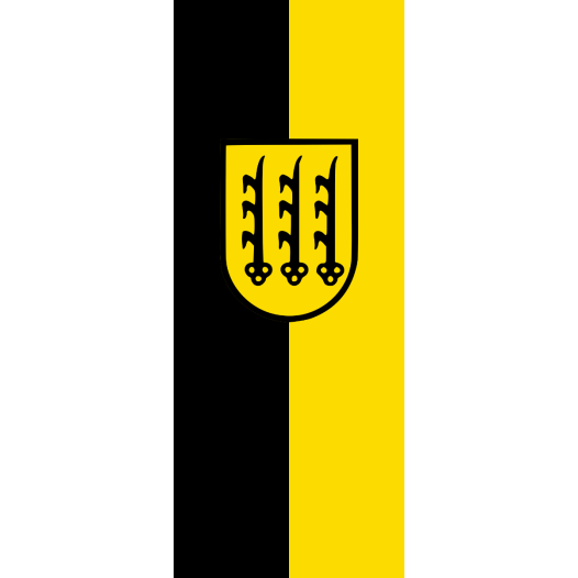 Vlag Crailsheim 150x225cm