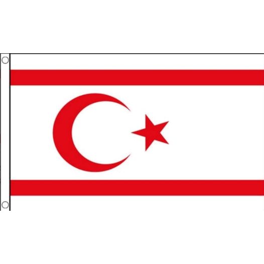 Vlag Noord-Cyprus 90x150cm | Best Value