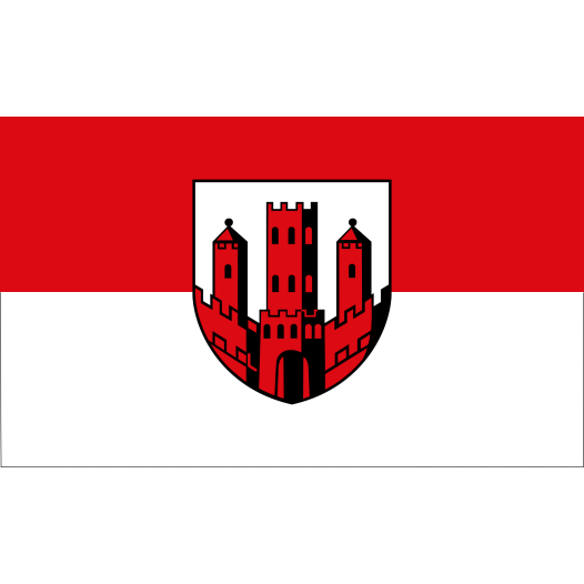 Vlag Dinslaken 100x150cm