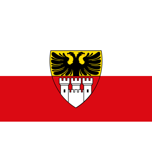 Vlag Duisburg 150x225cm