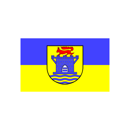 Vlag Eckernförde 150x225cm