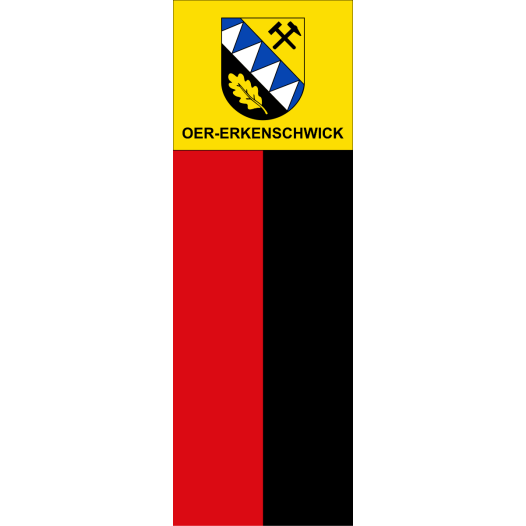 Vlag Erkenschwick 200x300cm