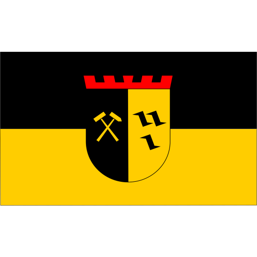 Vlag Gladbeck 150x225cm