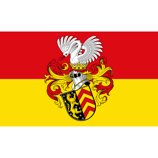 Vlag Hanau 100x150cm