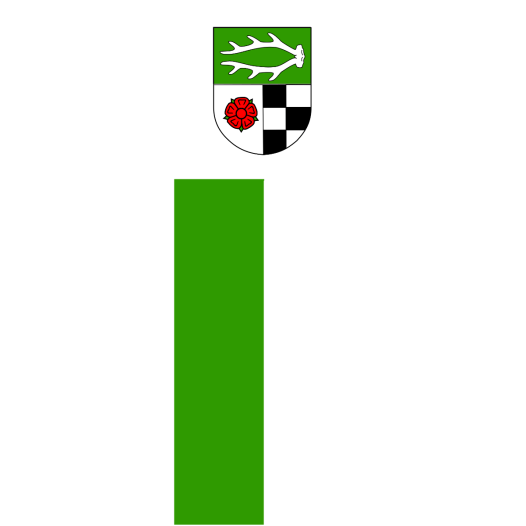 Vlag Herten 150x225cm