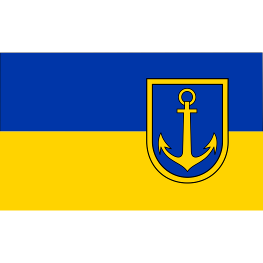Vlag Ibbenbüren 200x300cm