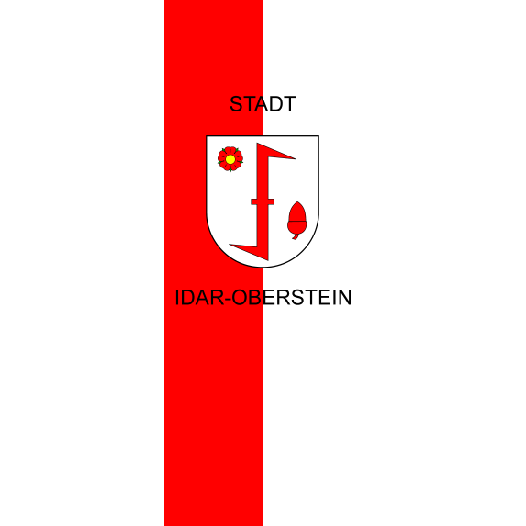 Vlag Idar-Oberstein 150x225cm